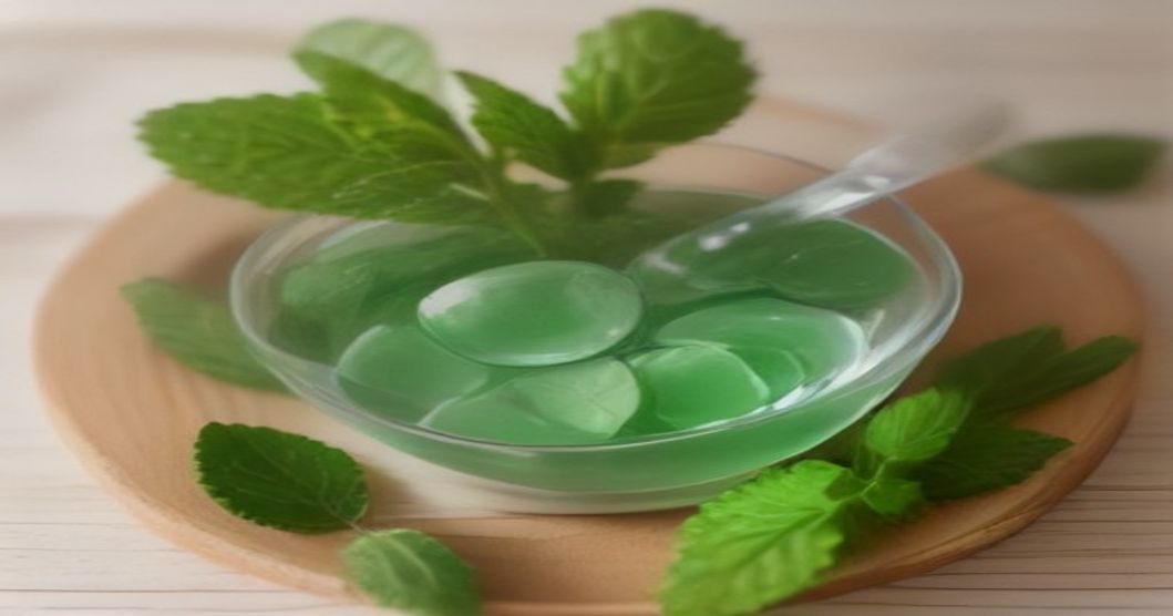 Best multivitamin capsules next to water and fresh herbs in natural light