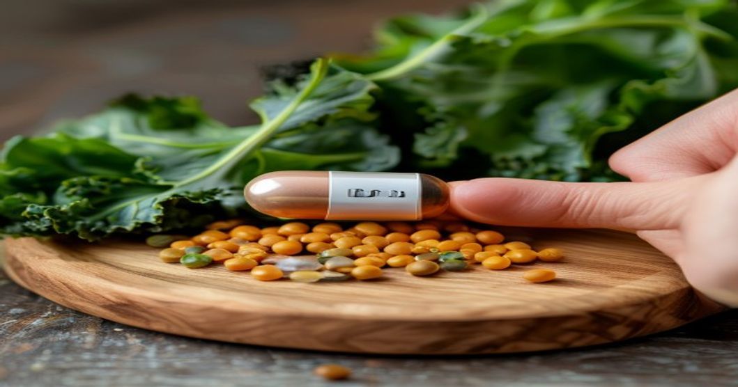 Iron and B12 absorption in plant-based diet: supplement and whole food sources side by side
